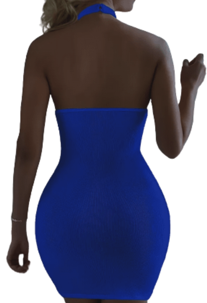 Damenkleid Ärmelloses Minikleid