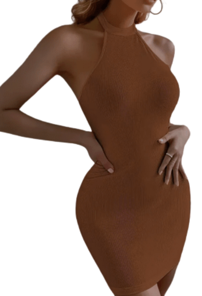 Damenkleid Ärmelloses Minikleid
