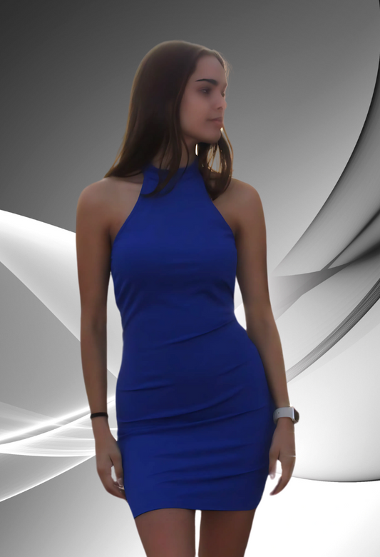 Damenkleid Ärmelloses Minikleid